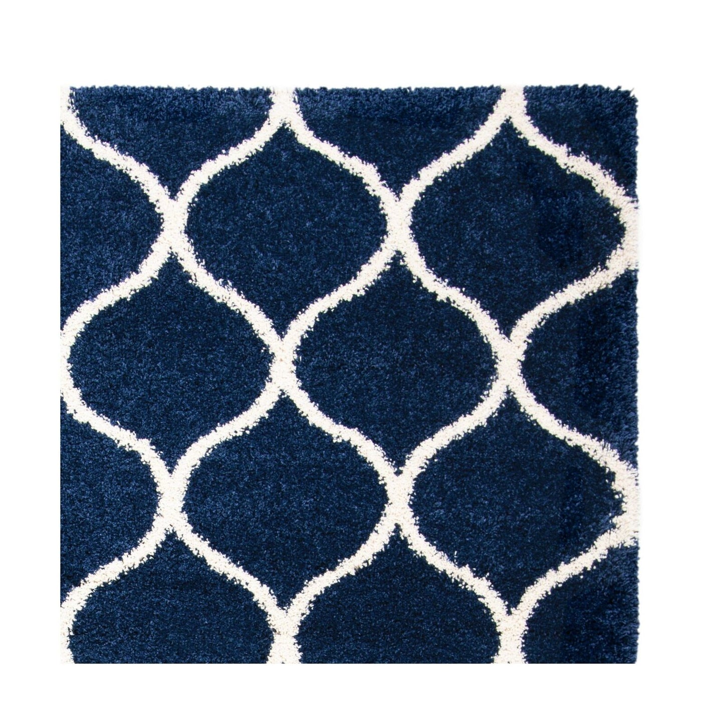 Safavieh Hudson Shag Collection SGH280C Moroccan Ogee Plush Area Rug, 8' x 10...