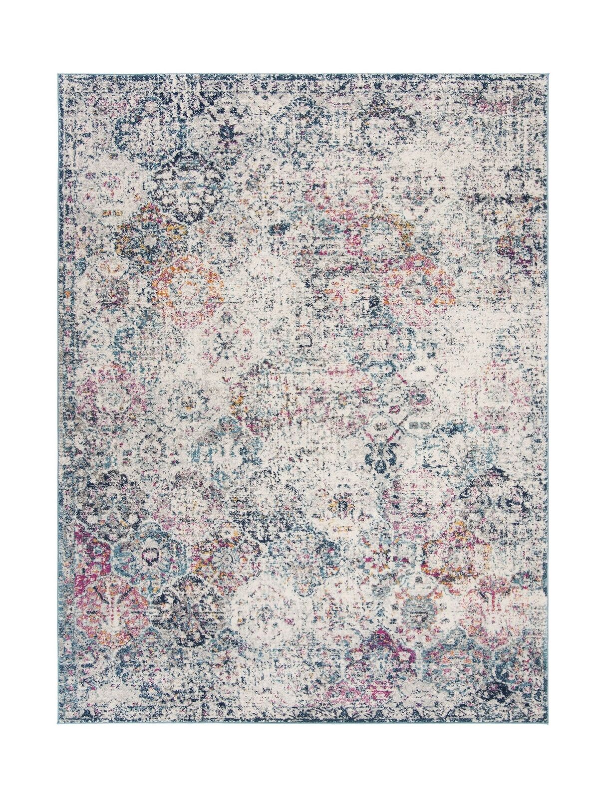 Safavieh Madison Collection MAD611N Boho Chic Vintage Distressed Area Rug, 12...