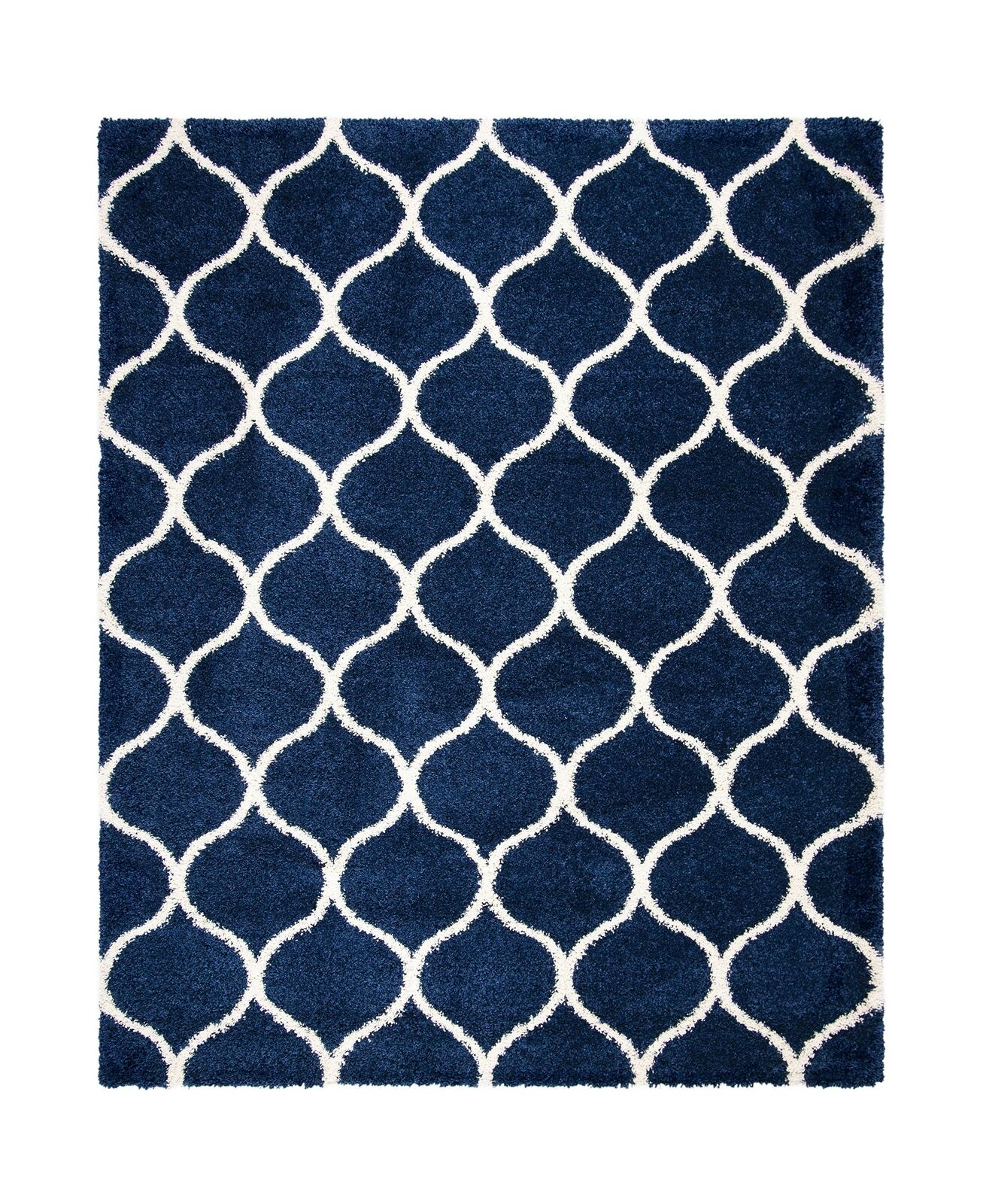 Safavieh Hudson Shag Collection SGH280C Moroccan Ogee Plush Area Rug, 8' x 10...