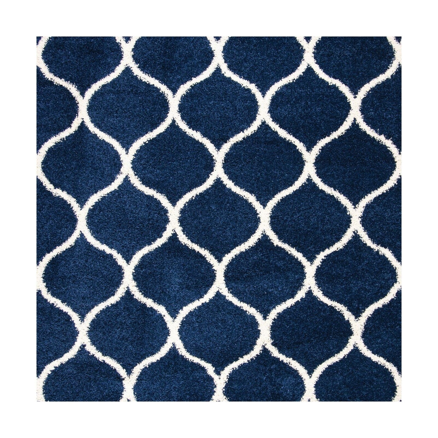 Safavieh Hudson Shag Collection SGH280C Moroccan Ogee Plush Area Rug, 8' x 10...