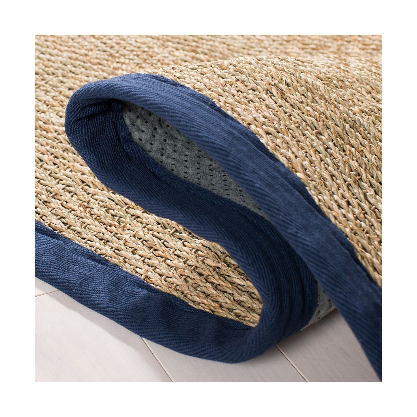 Safavieh Natural Fiber Collection NF115E Herringbone Seagrass Runner, 2'6" x ...