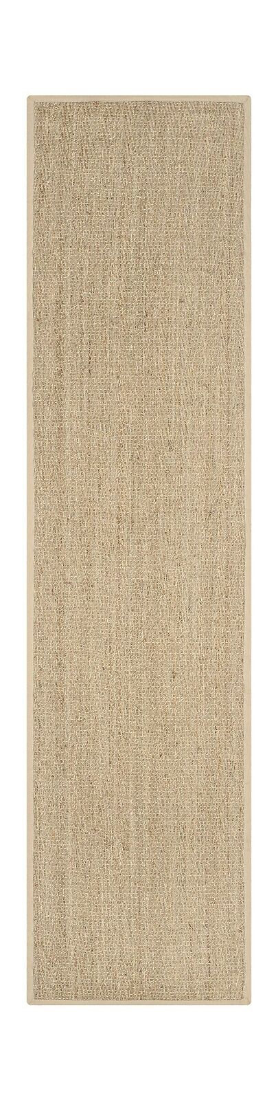 Safavieh Natural Fiber Collection NF115A Herringbone Natural and Beige Seagra...