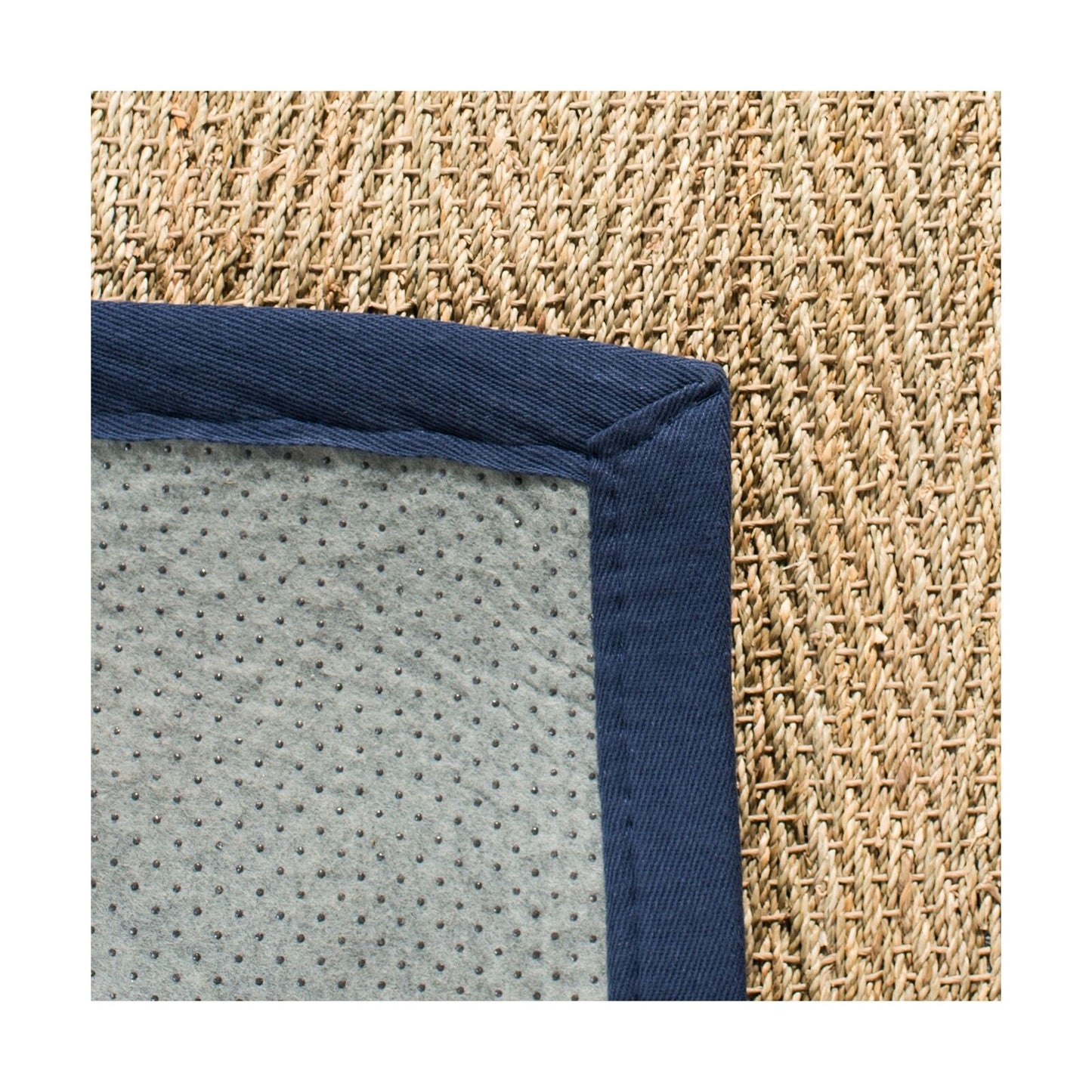 Safavieh Natural Fiber Collection NF115E Herringbone Seagrass Runner, 2'6" x ...