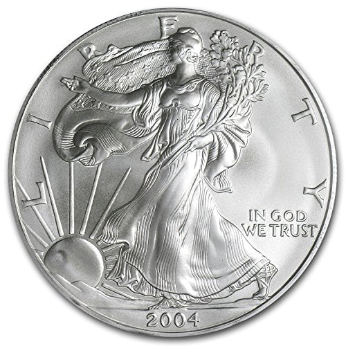 2004 Silver American Eagle MS-70 PCGS (Registry Set) MS-70