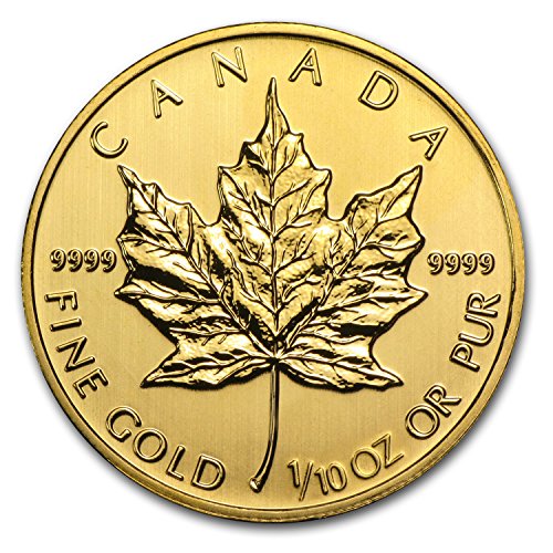 2014 CA Canada 1/10 oz Gold Maple Leaf BU Gold Brilliant Uncirculated