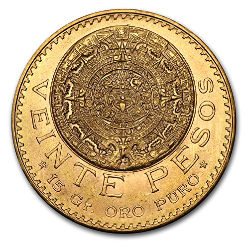 1921 MX - 1947 Mexico Gold 20 Pesos AGW .4823 (Random Year) Gold Very Good