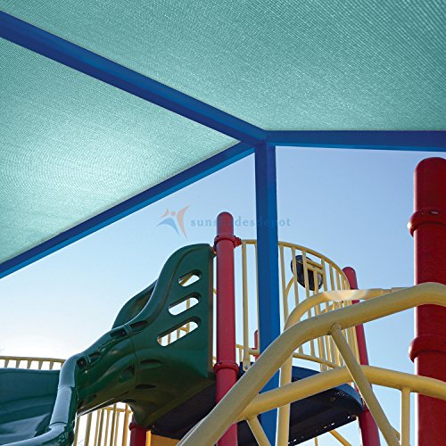 TANG Sunshades Depot 6'x79' Shade Cloth Turquoise Green Fabric Roll Up to 95% Blockage UV Resistant Mesh Net for Outdoor Backyard Garden Plant Barn Greenhouse Weddings Placemat Crafts Decorate Swing