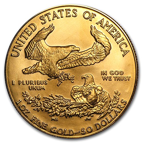 1991 1 oz Gold American Eagle BU (MCMXCI) 1 OZ Brilliant Uncirculated