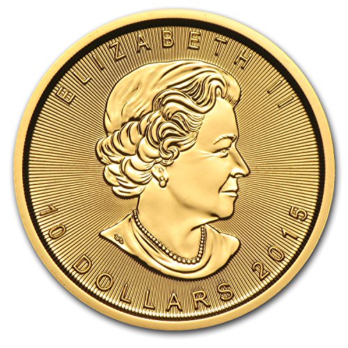 2015 CA Canada 1/4 oz Gold Maple Leaf BU Gold Brilliant Uncirculated