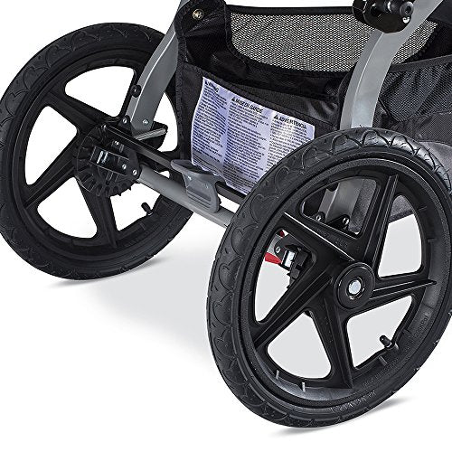 BOB Revolution PRO Jogging Stroller - Up to 75 Pounds - UPF 50+ Canopy - Easy Fold - Adjustable Handlebar with Hand Brake, Canyon