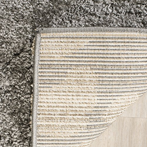 Safavieh Florida Shag Collection SG464-8013 Grey and Beige Area Rug (8' x 10')