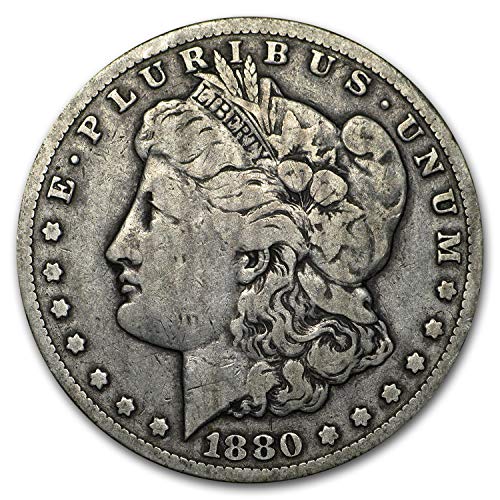 1880 CC Morgan Dollar VF $1 Very Fine