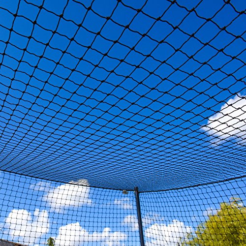 Baseball Batting Cage Nets [12 Sizes] | Professional Fully Enclosed #42 Grade Heavy Duty HDPP Netting | Baseball & Softball Cage Netting | Hitting Cage Net (H: 10' x W: 10' x L: 55')