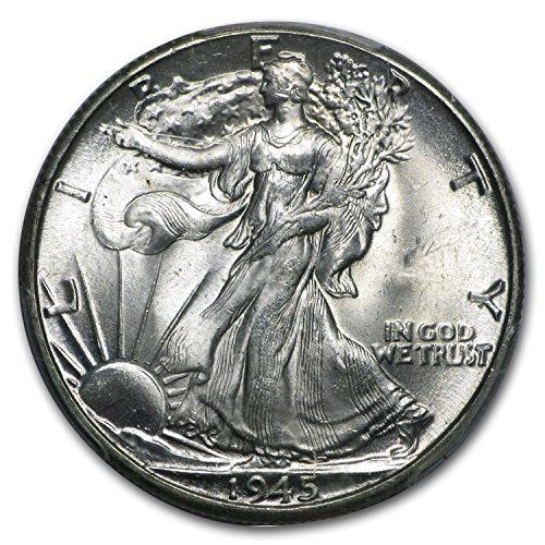 1945 D Walking Liberty Half Dollar MS-65 PCGS Half Dollar MS-65 PCGS