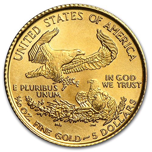1999 1/10 oz Gold American Eagle BU Gold Brilliant Uncirculated