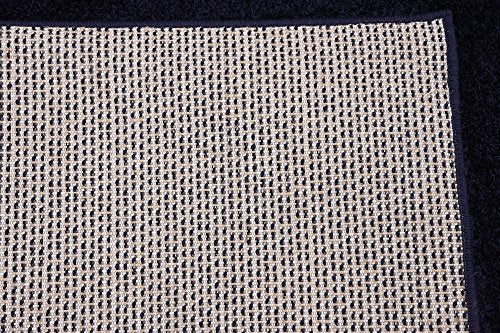 Unique Loom Serenity Solid Shag Collection Super Soft Micro Polyester Midnight Blue Area Rug (9' 0 x 12' 0)