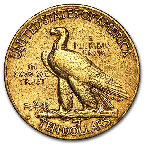 1907-1933 $10 Indian Gold Eagle (Cleaned) G$10 Very Good