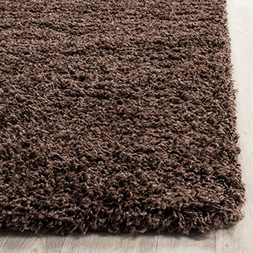 Safavieh Laguna Shag Collection SGL303F Brown Area Rug (8' x 10')