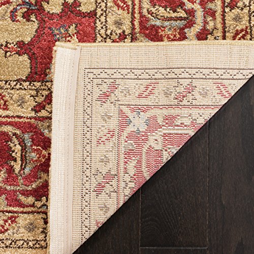 Safavieh Mahal Collection MAH698A Traditional Oriental Red and Natural Area Rug (12' x 18')