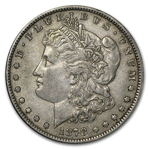 1878 Morgan Dollar 7/8 Tailfeathers XF Dollar Extremely Fine