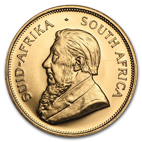 1980 ZA South Africa 1 oz Gold Krugerrand 1 OZ About Uncirculated