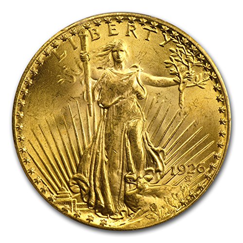 1926 $20 St. Gaudens Gold Double Eagle MS-65 PCGS G$20 MS-65 PCGS