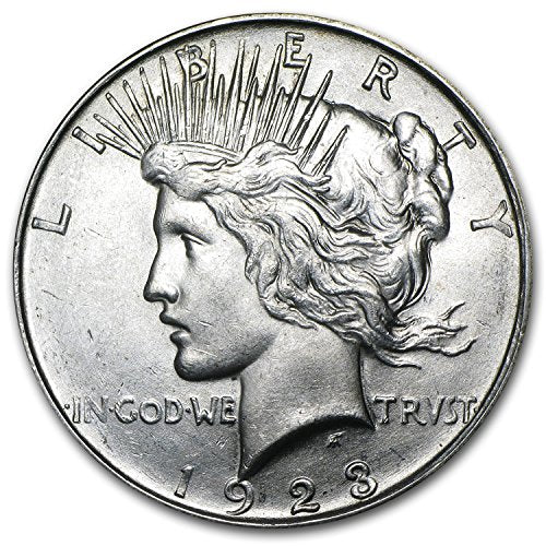 1923 D Peace Dollar BU $1 Brilliant Uncirculated