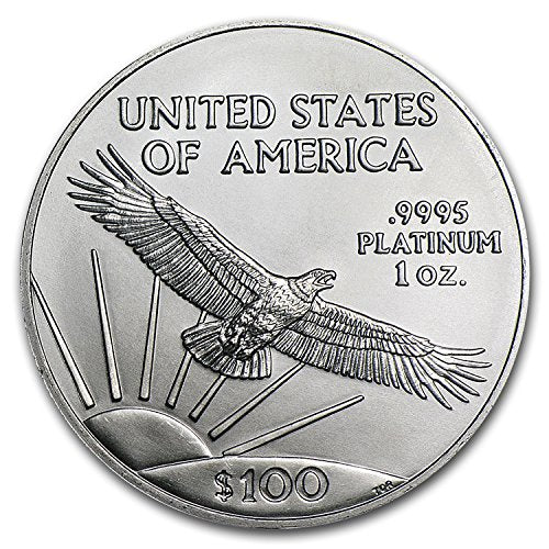1997-2015 1 oz Platinum American Eagle BU (Random Year) 1 OZ Brilliant Uncirculated
