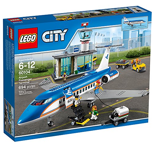 LEGO City Airport Passenger Terminal 60104 Creative Play Building Toy