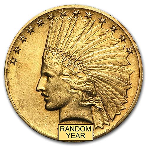 1907-1933 $10 Indian Gold Eagle XF (Random Year) G$10 Extremely Fine