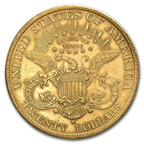 1850-1907 $20 Liberty Gold Double Eagle (Cleaned) G$20 Very Good