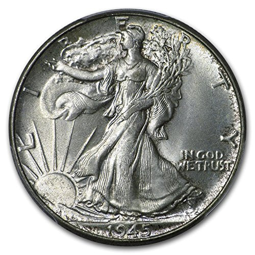 1945 Walking Liberty Half Dollar MS-65 PCGS Half Dollar MS-65 PCGS