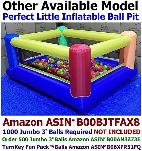 My Balls Pack of 500 Jumbo 3" Crush-Proof Ball Pit Balls - 5 Bright Colors, Phthalate Free, BPA Free, PVC Free, Non-Toxic, Non-Recycled Plastic (Standard Grade, Pack of 500)