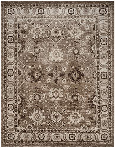 Safavieh Vintage Hamadan Collection VTH214T Oriental Antiqued Taupe Area Rug (8' x 10')