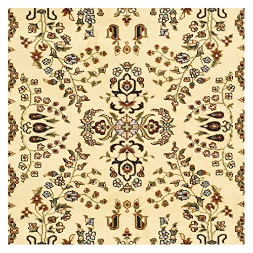 SAFAVIEH Lyndhurst Collection LNH331A Traditional Oriental Non-Shedding Living Room Bedroom Dining Home Office Area Rug, 8' x 11', Ivory / Red