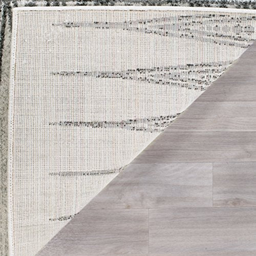 Safavieh Evoke Collection EVK226D Modern Bohemian Area Rug, 11' x 15', Ivory/Grey