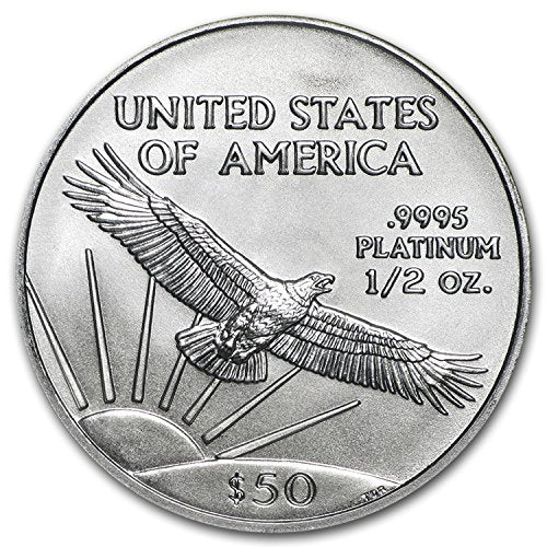 2007 1/2 oz Platinum American Eagle BU 1/2 OZ Brilliant Uncirculated