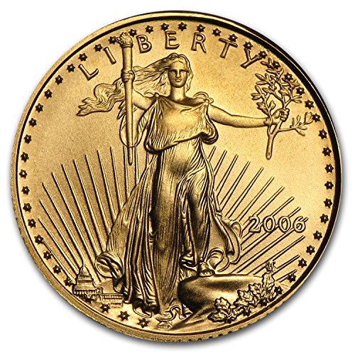 2006 1/10 oz Gold American Eagle BU Gold Brilliant Uncirculated