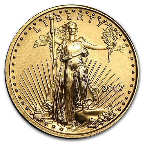 2007 1/10 oz Gold American Eagle BU Gold Brilliant Uncirculated