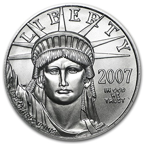 2007 1/2 oz Platinum American Eagle BU 1/2 OZ Brilliant Uncirculated