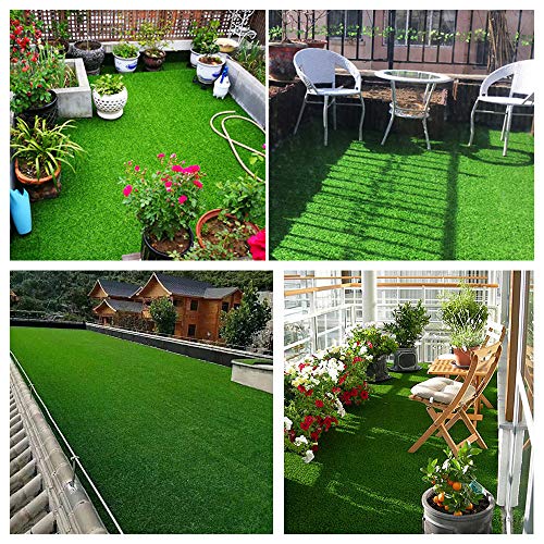 · Petgrow · Synthetic Artificial Grass Turf 13FTX80FT, Indoor Outdoor Balcony Garden Pet Rug Turf Home Decor, Faux Grass Rug Carpet with Drainage Holes