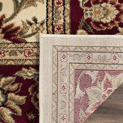 Safavieh Lyndhurst Collection LNH212K Traditional Oriental Ivory and Red Area Rug (8' x 11')