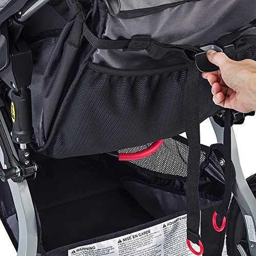 BOB Revolution PRO Jogging Stroller - Up to 75 Pounds - UPF 50+ Canopy - Easy Fold - Adjustable Handlebar with Hand Brake, Canyon