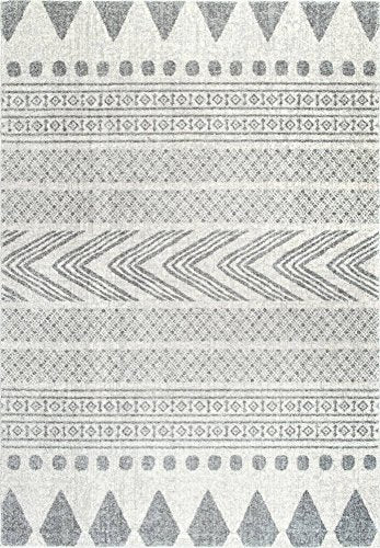 nuLOOM Shaina Tribal Area Rug, 6' 7" x 9', Grey