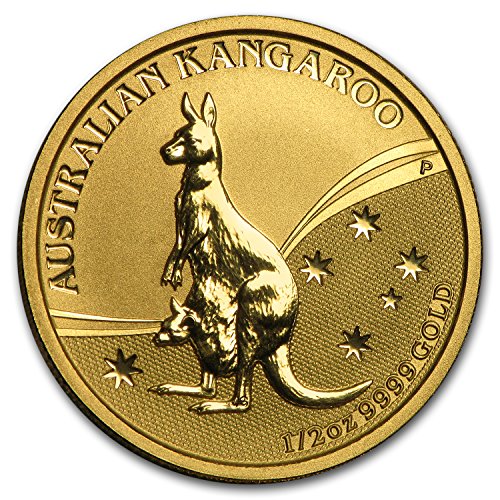 2009 AU Australia 1/2 oz Gold Kangaroo BU 1/2 OZ Brilliant Uncirculated
