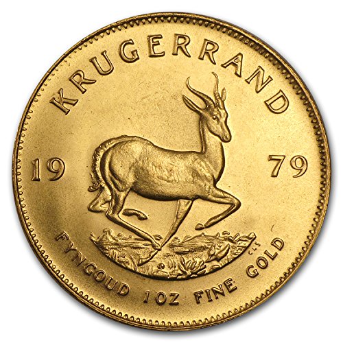 1979 ZA South Africa 1 oz Gold Krugerrand 1 OZ About Uncirculated