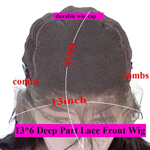Lace Front Human Hair Wigs for Black Women 13x6 9A Body Wave Lace Front Wigs Human Hair Pre Plucked With Baby Hair