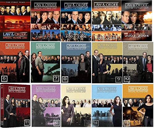 Law & Order SVU Ultimate Collection Seasons 1-15