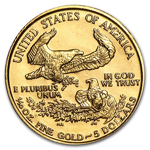1989 1/10 oz Gold American Eagle BU (MCMLXXXIX) Gold Brilliant Uncirculated