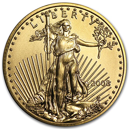 2008 1/4 oz Gold American Eagle BU Gold Brilliant Uncirculated